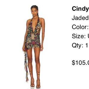 Jaded London mini dress